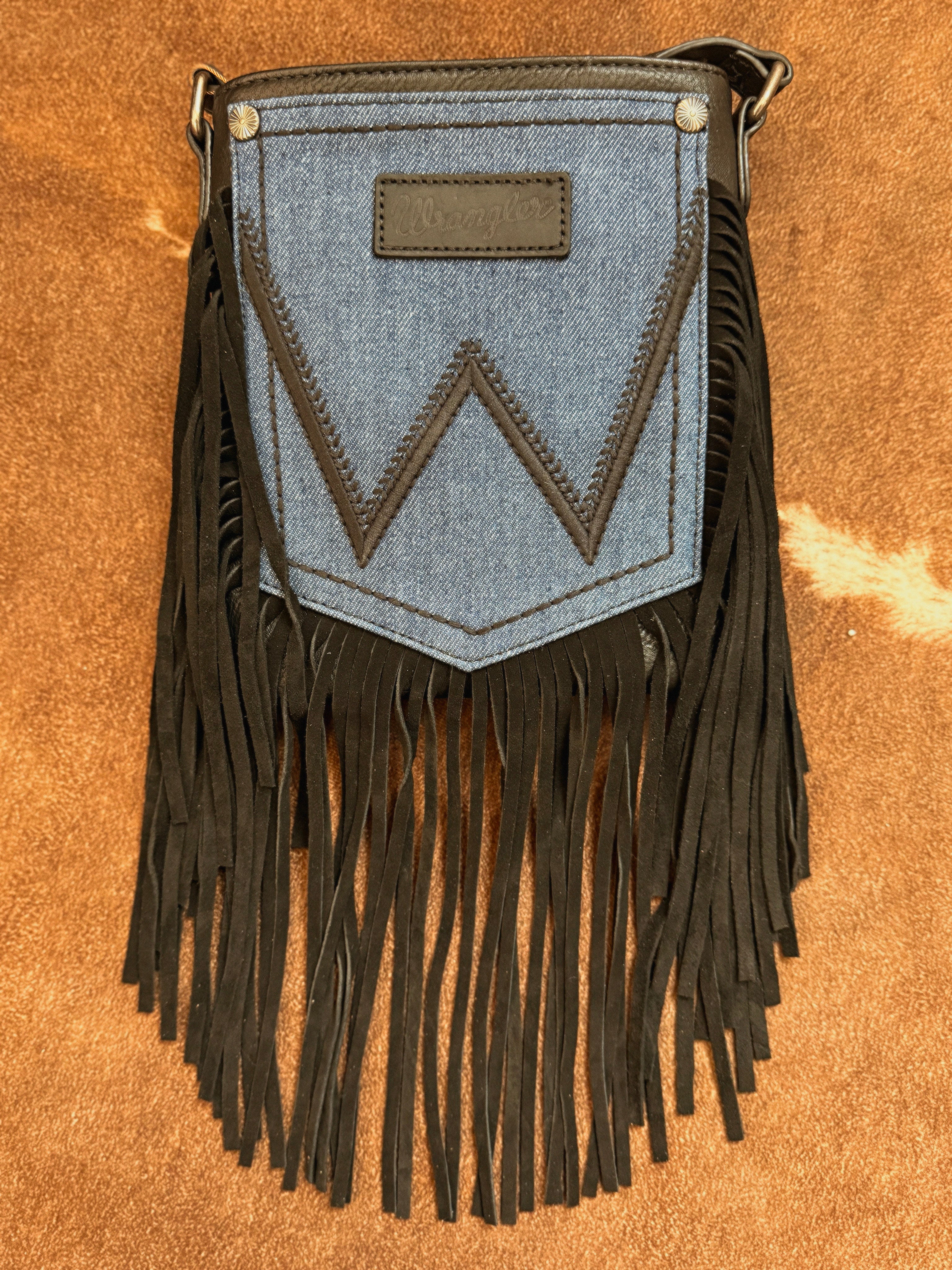 Wrangler Fringe Crossbody