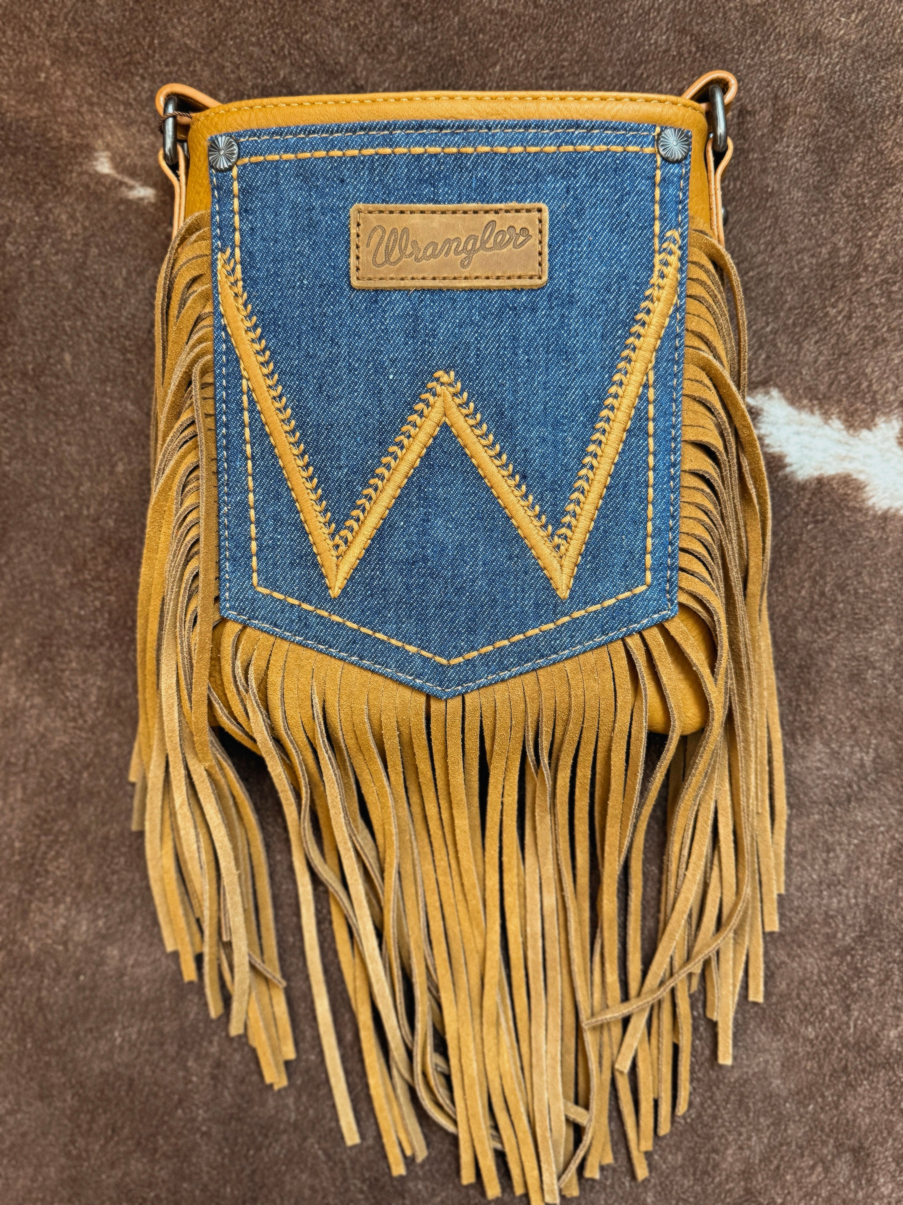 Wrangler Fringe Crossbody