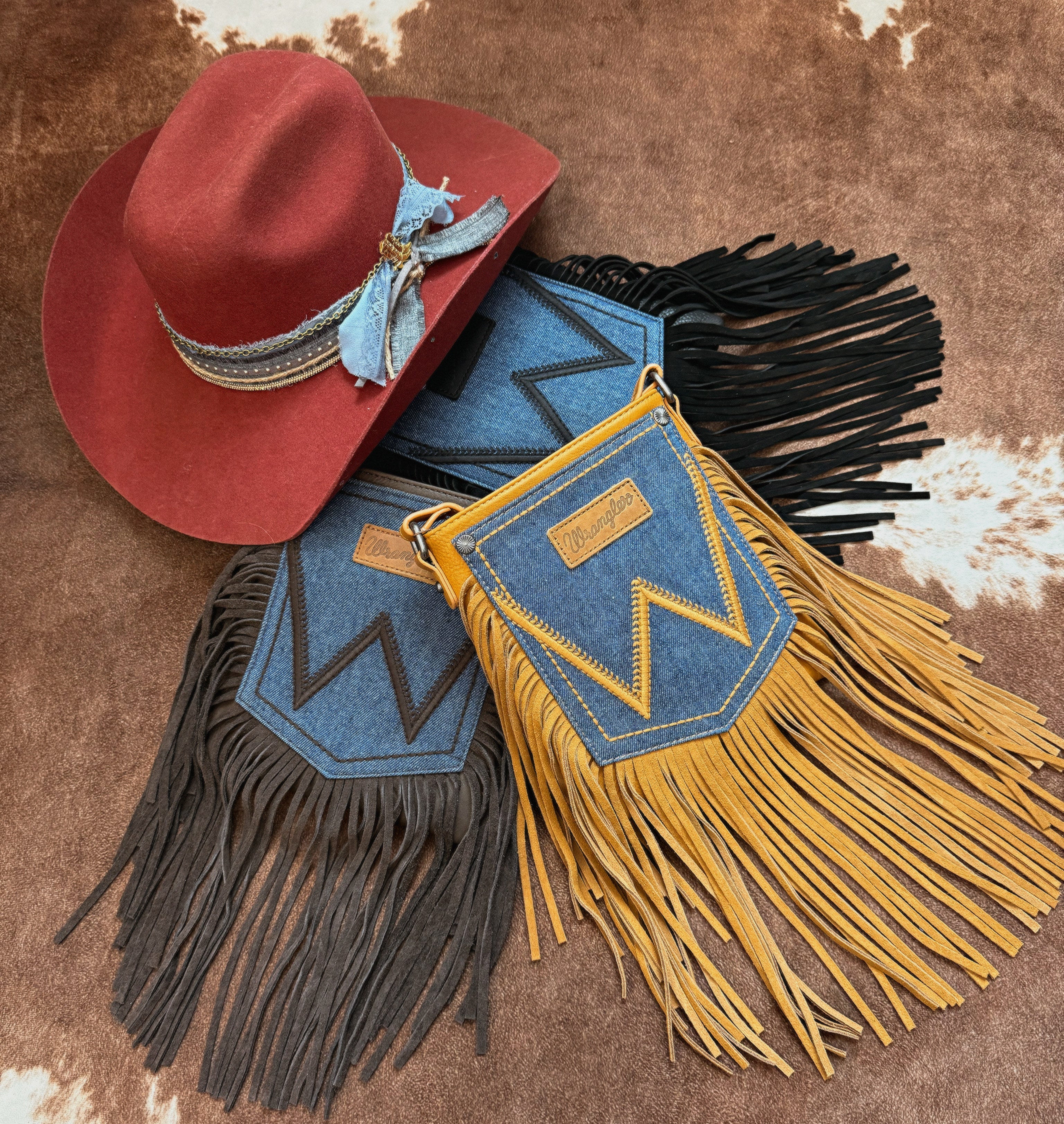 Wrangler Fringe Crossbody