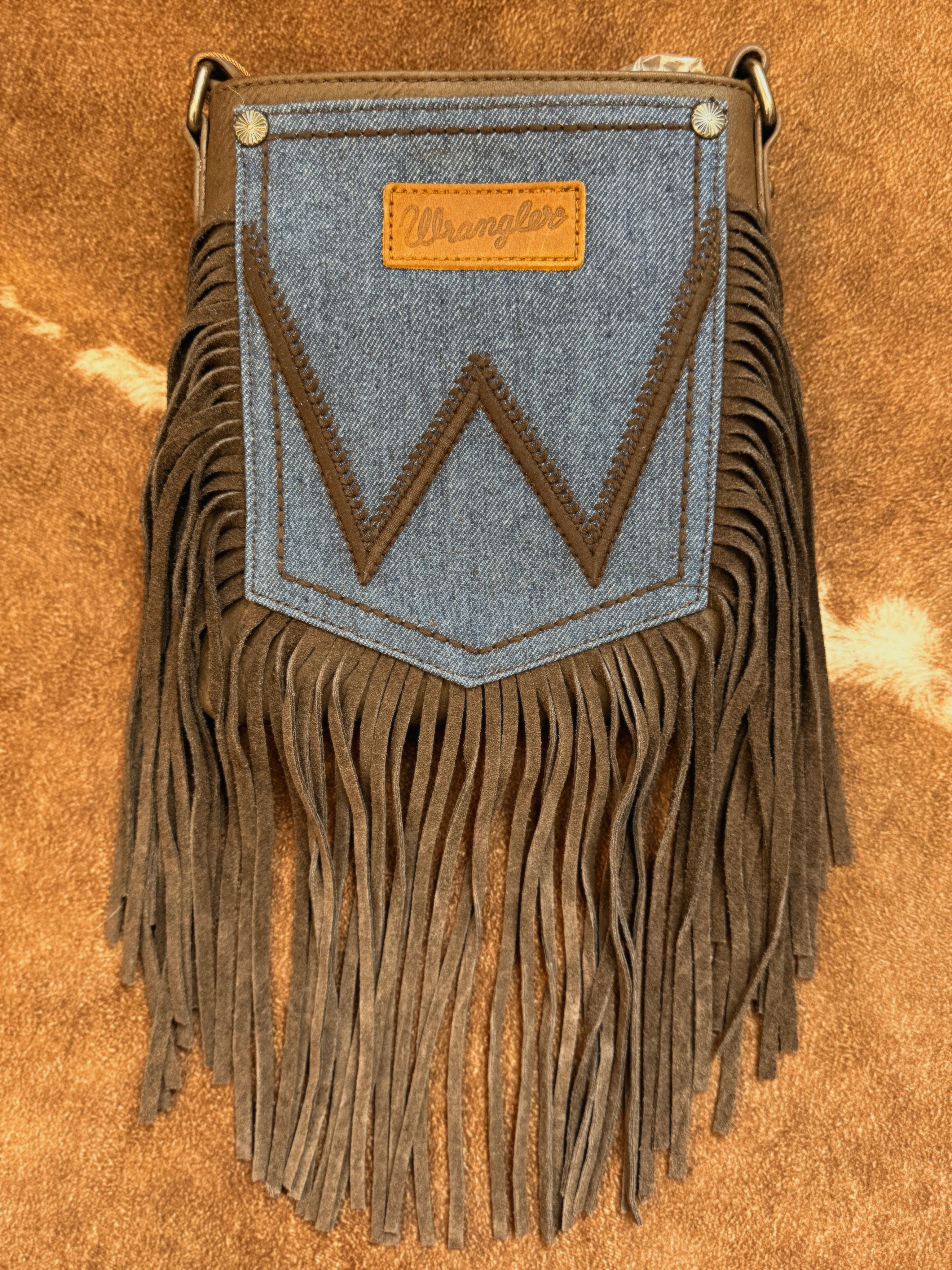 Wrangler Fringe Crossbody
